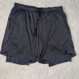 Men's Gray Athletic Shorts